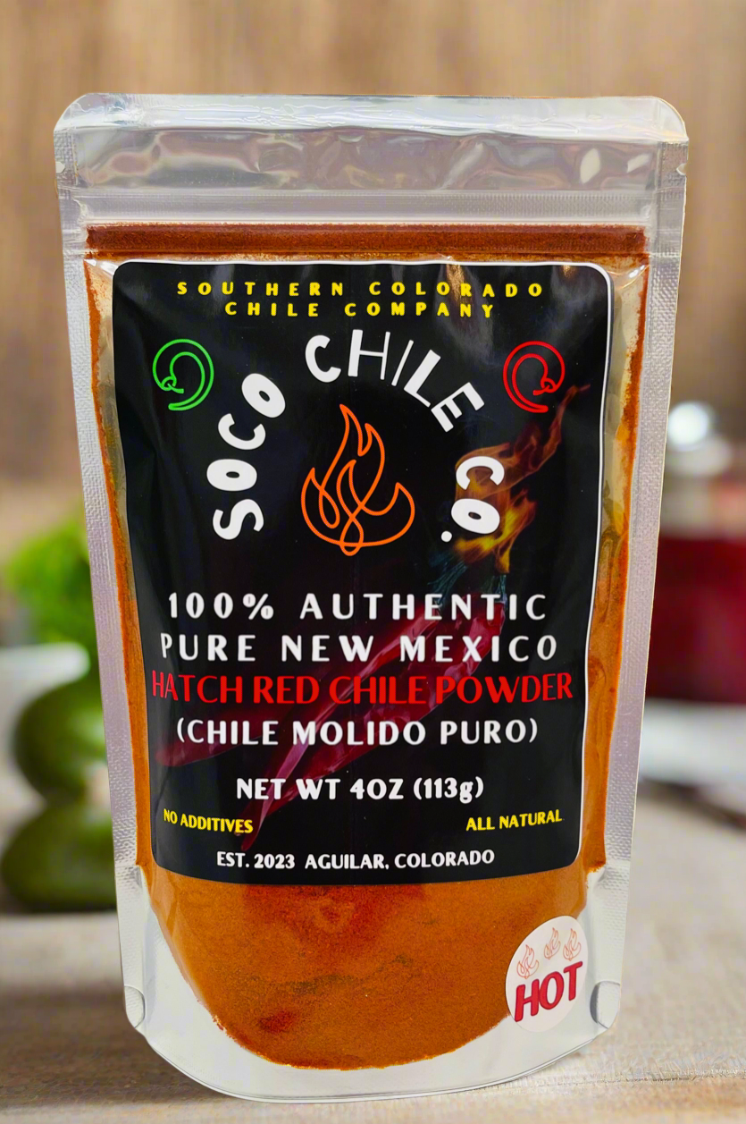 (HOT) 100% Authentic Pure New Mexico Hatch Red Chile Powder