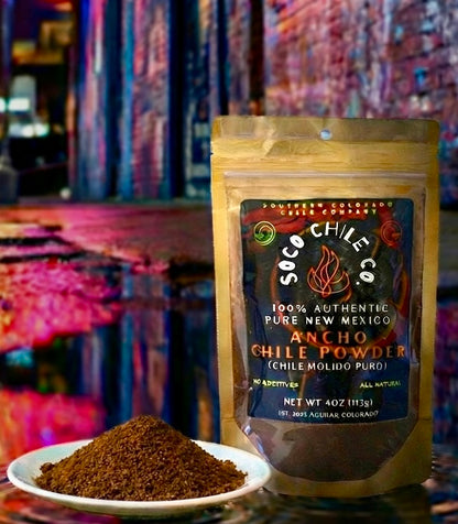 SOCO Chile Co. Ancho Chile Powder — 4 oz