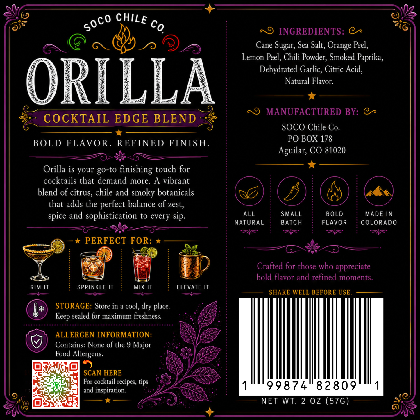 ORILLA™ Cocktail Edge Blend